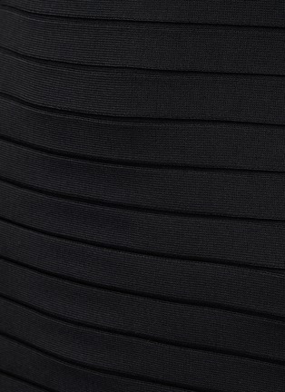 Detail View - Click To Enlarge - DION LEE - MIRROR BRAID SIDE STRAP DRESS