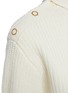  - DION LEE - Snap Button Shoulder Sweater