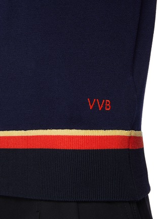  - VICTORIA, VICTORIA BECKHAM - Colourblock stripe detail sweater