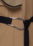 VICTORIA, VICTORIA BECKHAM - Drape Detail D-ring Belted Trench Coat