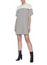 Figure View - Click To Enlarge - VICTORIA, VICTORIA BECKHAM - Striped T-shirt dress