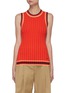 Main View - Click To Enlarge - VICTORIA, VICTORIA BECKHAM - Contrast outline tank top