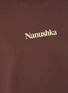  - NANUSHKA - Logo Print Drop Shoulder Cotton Sweatshirt