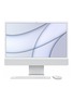 Main View - Click To Enlarge - APPLE - 24'' iMac 512GB – Silver