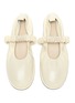 Detail View - Click To Enlarge - WANDLER - 'Dash' ruched band ballerina flats