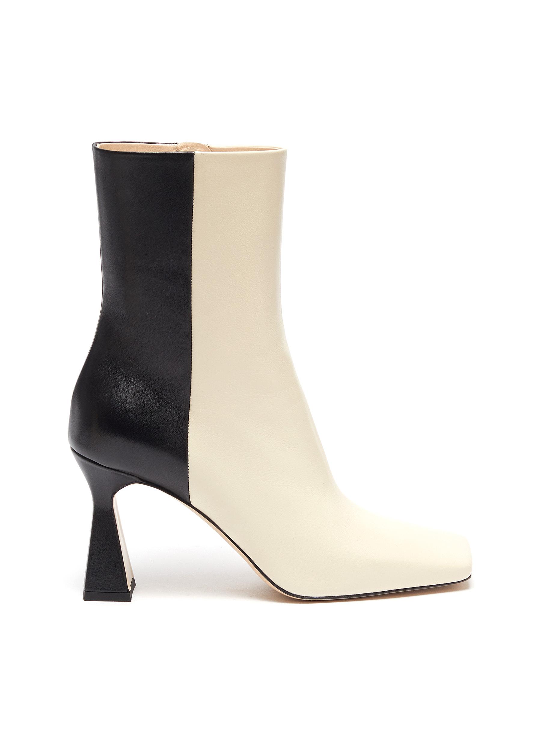 WANDLER ISA' LEATHER ANKLE BOOTS