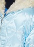 MIU MIU - Shiny Curve Quilted Zip Hood Puffer Jacket