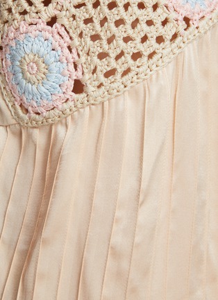 miu miu crochet dress