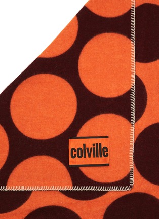 Detail View - Click To Enlarge - COLVILLE - Polka Dots Blanket