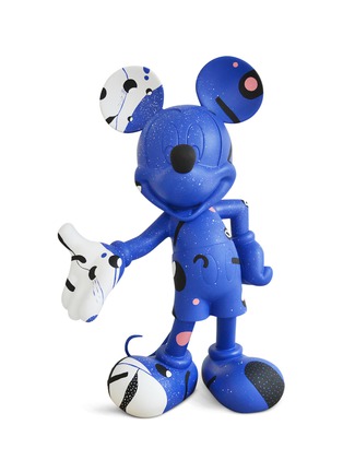 Main View - Click To Enlarge - LEBLON DELIENNE - x Thomas Dariel Mickey Cosmic Limited Edition Sculpture – Blue