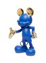 - LEBLON DELIENNE - Mickey Welcome Sculpture – Blue Matt/Gold Chrome