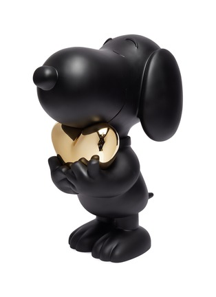  - LEBLON DELIENNE - Limited Edition Snoopy Heart Sculpture – Black Matt/Chromed Gold