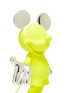 Detail View - Click To Enlarge - LEBLON DELIENNE - Mickey Welcome Sculpture – Neon Yellow Matt/Chromed Silver