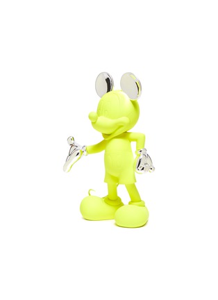  - LEBLON DELIENNE - Mickey Welcome Sculpture – Neon Yellow Matt/Chromed Silver