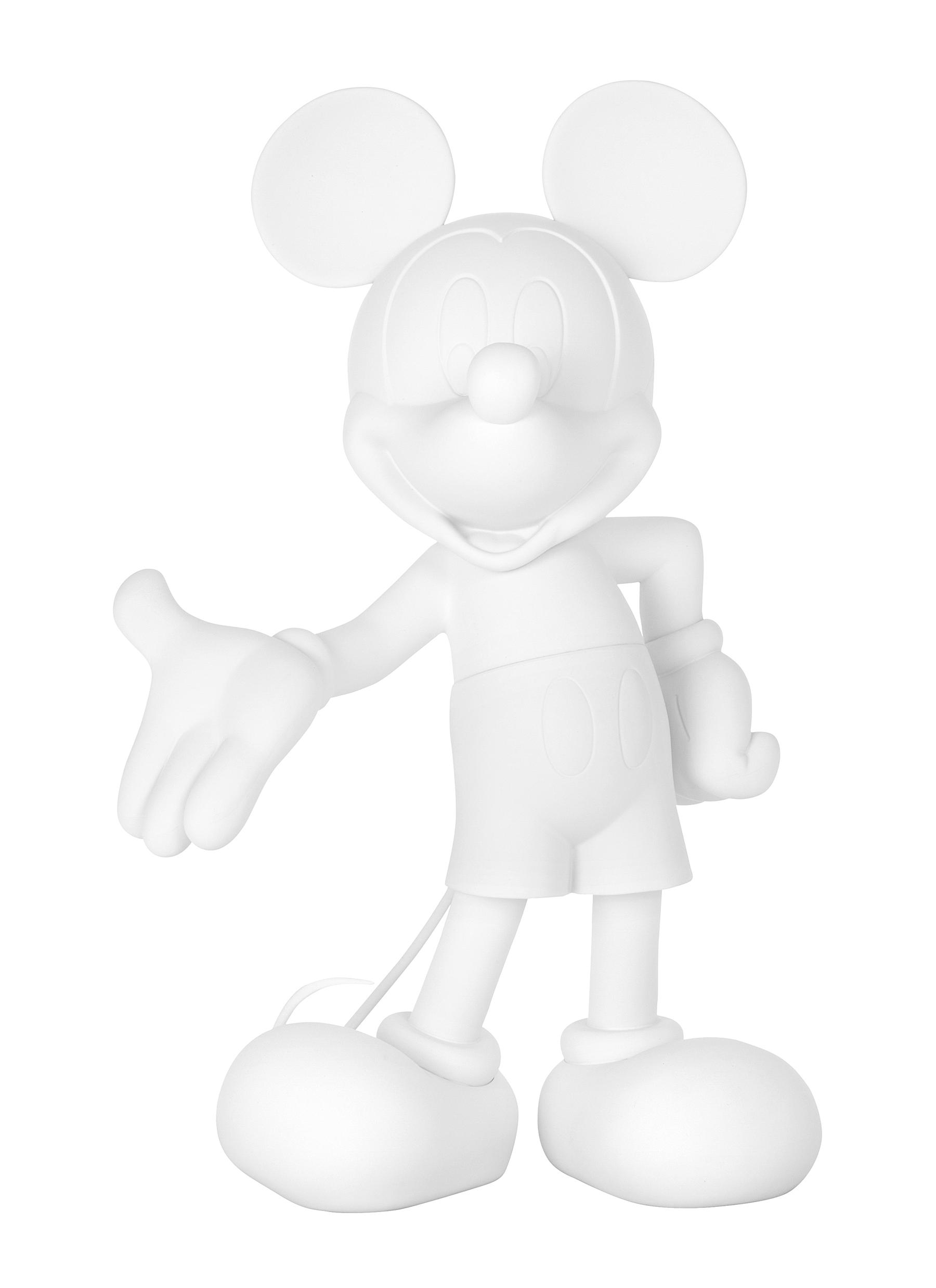 Mickey Welcome Sculpture - Matt White
