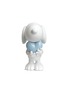 Main View - Click To Enlarge - LEBLON DELIENNE - Glossy heart Snoopy sculpture – Matt white/Glossy blue