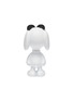 Back View - Click To Enlarge - LEBLON DELIENNE - Snoopy Sun Sculpture – Matt White/Glossy Red/Black