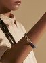 Detail View - Click To Enlarge - JOHN HARDY - Classic Chain' Silver Steel Rubber Cord Bracelet