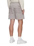 Back View - Click To Enlarge - PRIVATE POLICY - Flap Pocket Drawstring Sweatshorts