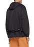 Back View - Click To Enlarge - PRIVATE POLICY - Back Harness Detail Front Pocket Anorak Jacket