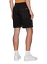 Back View - Click To Enlarge - PRIVATE POLICY - Flap Pocket Drawstring Sweatshorts