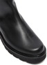STUART WEITZMAN - Mila Lift' Almond Toe Leather Knee-high Boots