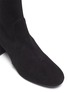 Detail View - Click To Enlarge - STUART WEITZMAN - Odetta Block Heel Stretch Suede Ankle Boot