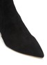 Detail View - Click To Enlarge - STUART WEITZMAN - Loulou' Translucent Block Heel Suede Ankle Boots