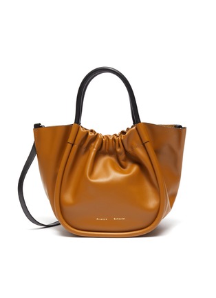 Main View - Click To Enlarge - PROENZA SCHOULER - Small Ruched Leather Crossbody Bag