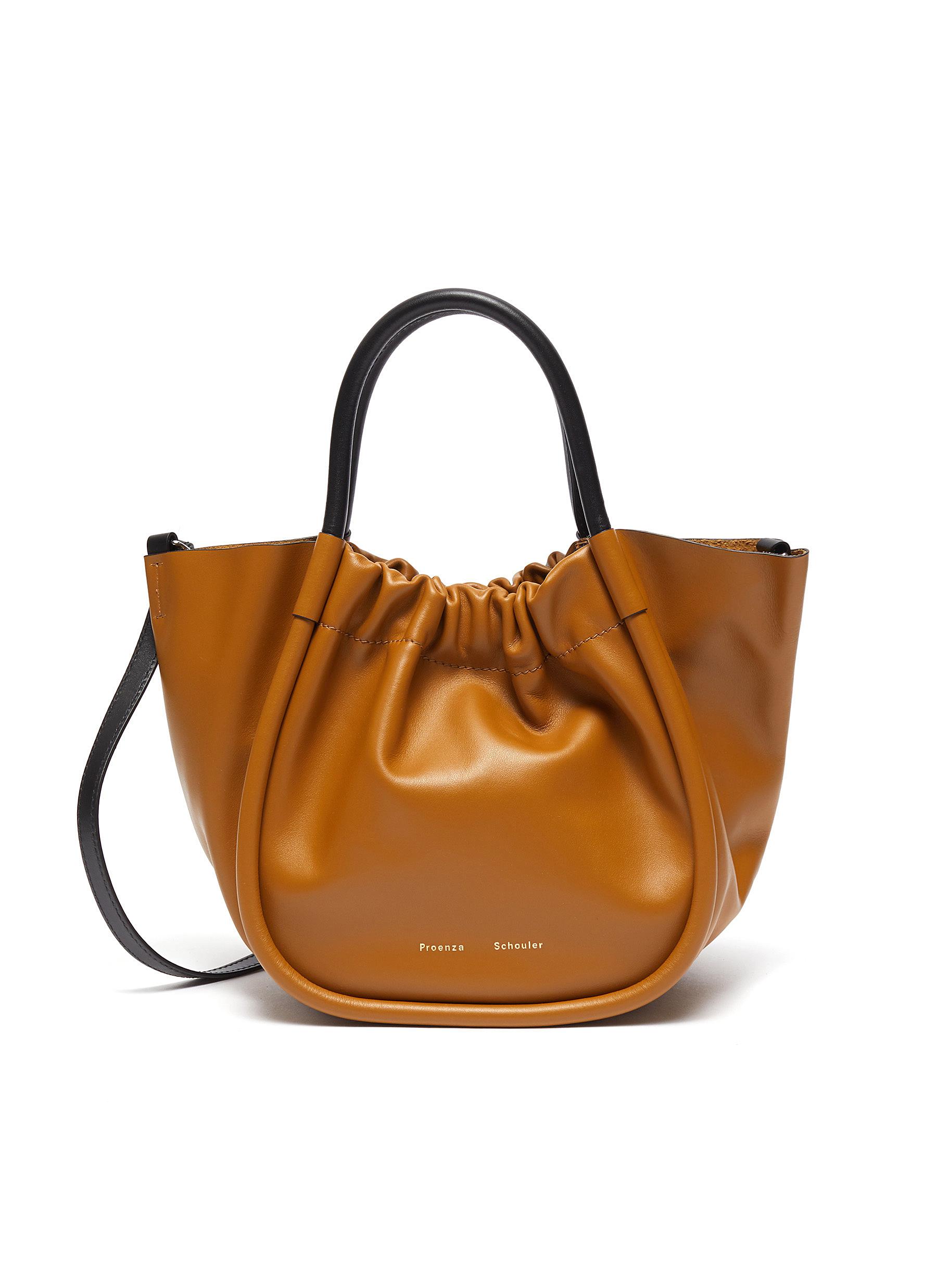 Proenza Schouler Small Ruched Leather Crossbody Bag