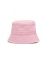 Main View - Click To Enlarge - HOLZWEILER - 'Pafe' Logo Embroidered Cotton Bucket Hat