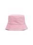Figure View - Click To Enlarge - HOLZWEILER - 'Pafe' Logo Embroidered Cotton Bucket Hat