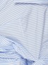 Detail View - Click To Enlarge - ALEXANDER WANG - Wrap Front Off Shoulder Shirt Dress