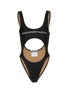 Main View - Click To Enlarge - ALEXANDER WANG - Front And Back Cutout One-Piece Swimsuit