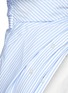  - ALEXANDER WANG - Wrap Front Deconstructed Shirt Top