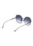 Figure View - Click To Enlarge - FOR ART'S SAKE - Dazzle' Stone and Faux Pearl Embellished Round Acetate Frame Sunglasses