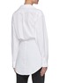 Back View - Click To Enlarge - T BY ALEXANDER WANG - Knot Detail Cotton Shirt