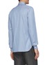 Back View - Click To Enlarge - ISAIA - Stripe Cotton Double Face Sports Shirt