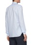 Back View - Click To Enlarge - ISAIA - Colid Cotton Milano Spread Collar Long Sleeve Shirt