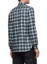 Back View - Click To Enlarge - ISAIA - Monza' Plaid Flannel Shirt