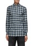 Main View - Click To Enlarge - ISAIA - Monza' Plaid Flannel Shirt