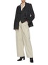 Figure View - Click To Enlarge - BARENA - Romeo Filotto' Oversize Pinstripe Vest