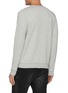 Back View - Click To Enlarge - SAINT LAURENT - Snoopy Print Crewneck Long Sleeved Cotton Blend Sweatshirt