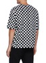 Back View - Click To Enlarge - SAINT LAURENT - Checkerboard Mid Sleeves T-shirt