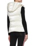 Back View - Click To Enlarge - MONCLER - Diotis' Logo Patch Hooded Down Gilet