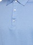  - ISAIA - Long Sleeve Cotton Silk Blend Polo Shirt