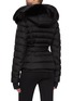 Back View - Click To Enlarge - MONCLER - Tonal Fur Trim Beverly Belted Puffer Ski Jacket