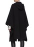 Back View - Click To Enlarge - JIL SANDER - Double Faced Hooded Cape