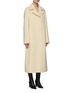 Detail View - Click To Enlarge - JIL SANDER - Belted Double Faced Wool Coat