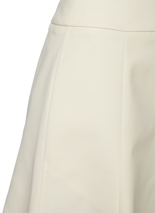  - JIL SANDER - Knee Length Fluted Cotton Skirt